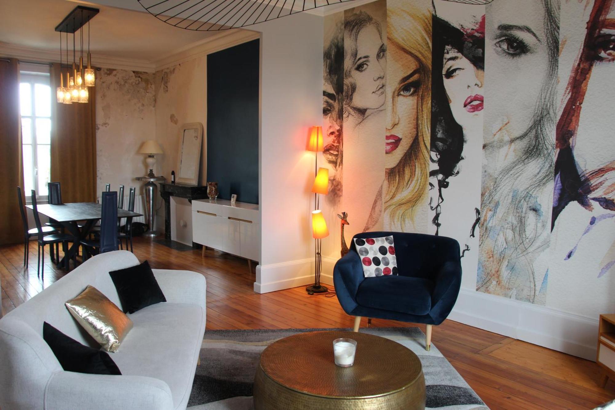 appartement entièrement rénové de 100 M2 à 2 pas de la plage Les Sables-dʼOlonne Esterno foto